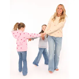 Zwillingsherz Hoodie Hearts Beige L/XL