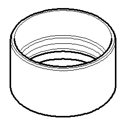 Dornbracht Ring Griff - messing 091601012-09 messing