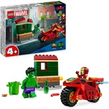 LEGO Marvel Super Heroes Iron Man mit Bike und der Hulk