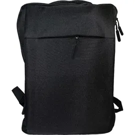 Hti-Living Kompakter Laptop-Rucksack mit USB-Anschluss Alltag, Schule und Business - Schwarz
