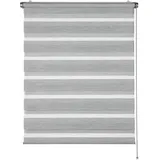 Schöner Wohnen Doppelrollo Tilda 90 x 150 cm anthrazit/grau
