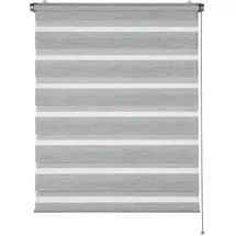 Schöner Wohnen Doppelrollo Tilda 90 x 150 cm anthrazit/grau