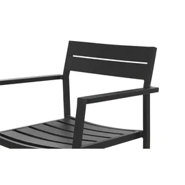 Möbel Kraft Maryland Sessel 59 x 58 x 81 cm grau