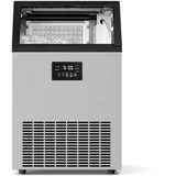 Klarstein Industrieller Eiswürfelbereiter Glacial 45 kg mit LED-Anzeige und Sichtfenster