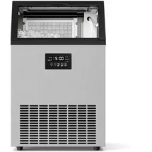 Klarstein Industrieller Eiswürfelbereiter Glacial 45 kg mit LED-Anzeige und Sichtfenster