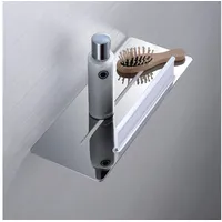 Bernstein Duschablage Bernstein DA809 Edelstahl mit Duschabzieher Chrom