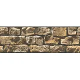 A.S. Création Mustertapete A.S. Création only Borders 11, Bordüre selbstklebend, beige, gelb gelb