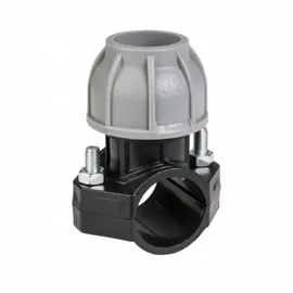 Bradas PE Anbohrschelle 32/20 mm grau