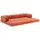 Innovation Living Schlafsofa Grand CozyPad Stoff Rust Orange