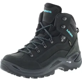 Lowa Renegade GTX Mid Damen Asphalt/Türkis 41