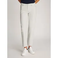 Tommy Hilfiger Straight-Jeans »CLASSIC STRAIGHT RW ECRU«, mit Logo-Badge,