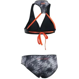 ION Bikini Damen Schwarz/Flowers M