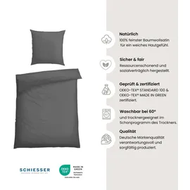 SCHIESSER Bettwäscheset Ella - - 2-teilig - 135 x 200 cm, Schlaftextilien, Bettwäsche Bettwäsche,