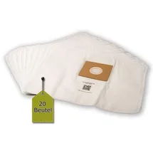 eVendix Staubsaugerbeutel kompatibel mit SIMPEX 19804, 20 Staubbeutel + 2 Mikro-Filter, kompatibel mit Swirl Y12