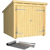 Plus Fahrradunterstand 5 x 1 m Grau