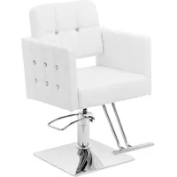 Physa Salonbedarf, Friseurstuhl mit Fußstütze Sitzhöhe 45 - 55 cm 150 kg Barberstuhl