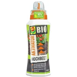 COMPO BIO Hochbeetaktivator, für eine besonders ertragreiche Ernte, 100% natürliche Inhaltsstoffe, 500 ml, 28640