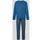SCHIESSER Pyjama Casual Essentials Blau 56