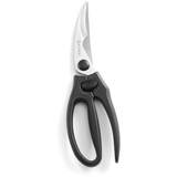 HENDI Geflügelschere, Küchenschere, Wildschere, Softgrip, zum Schneiden von Hähnchen-Geflügel-Wild-Knochen-Fleisch, Geschirrspülmaschinengeeignet, 240mm, Edelstahl/Polypropylen