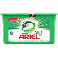 Ariel Vollwaschmittel All in One Pods Universal für 33 Waschladungen