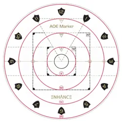 AoE-Zauberschablonen (Area of Effect Marker) - 30ft