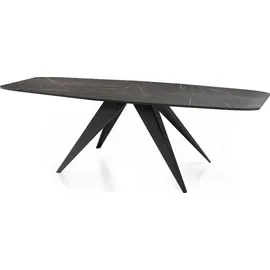 WFL GROUP Foster 160 x 76 x 80 cm schwarz