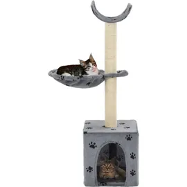 vidaXL Katzen-Kratzbaum 105 cm grau