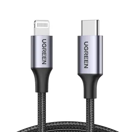 UGREEN USB-C auf Lightning 1 m Schwarz