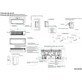 Daikin Stylish FTXA-CB 25 2,5 kW stationär