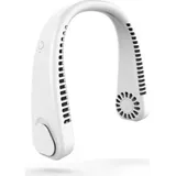 Tragbarer Nackenventilator, Usb-aufladbar, Ohne Rotorblätter, 3 Geschwindigkeitsstufen, Ideal Für Büro, Reisen Und Camping.