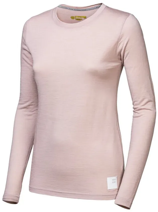 Damen-Funktionsshirt Sensor Merino Cordura langärmelig Größe: M /  rosa