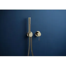 Herzbach MODUL7 Unterputz-Duscharmatur mit Mischer für 1 Verbraucher PVD Gold 70.701002.1.03