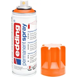 edding 5200 Permanentspray Premium Acryllack 200 ml neonorange matt