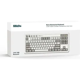 8bitdo Retro Mechanical Keyboard Kailh Box Switches QWERTY