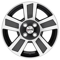 Autec Tigris 6,0 x 14 4 x 100 ET30 Schwarz poliert