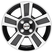 Autec Tigris 6,0 x 14 4 x 100 ET30 Schwarz poliert