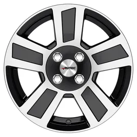 Autec Tigris 6,0 x 14 4 x 100 ET30 Schwarz poliert