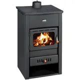 Kaminofen PRITY K2 CP W10 | 13,3 kW | Wassermantel | Gusseisenplatte