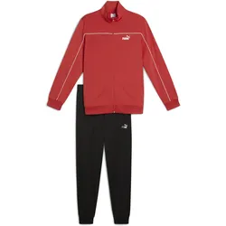 Poly Trainingsanzug mit Paspeln Herren PUMA Red Fire ROT XL