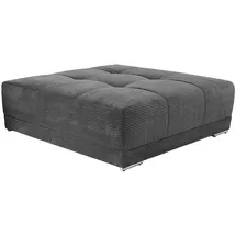 Jockenhöfer Hocker Moldau XXL 120 x 39 x 120 cm Grau
