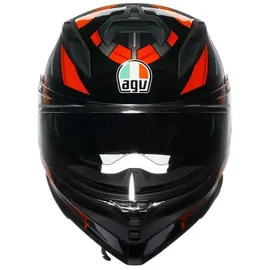 AGV K7 Taurax Helm, schwarz-rot, Größe S