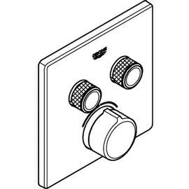 Grohe SmartControl mit 2 Absperrventilen