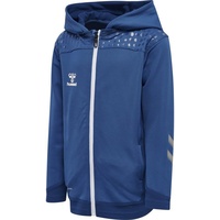 Hummel Reißverschluss Kapuzenpullover Hmllead Kinder Hummel BLAU 164