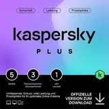 Kaspersky Lab Kaspersky Plus 2025 5 Geräte / 1 Jahr ESD