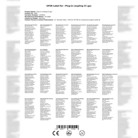 ich-zapfe.de Steckkupplung CC Gas