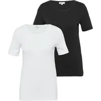 s.Oliver T-Shirt aus Interlockjersey im 2er-Pack - 44