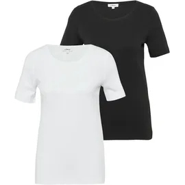 s.Oliver T-Shirt aus Interlockjersey im 2er-Pack - 44