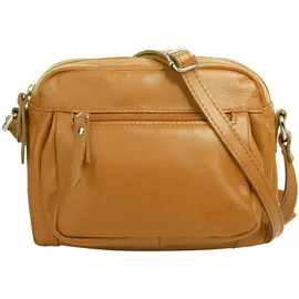 Samantha look Umhängetasche Leder Yellow