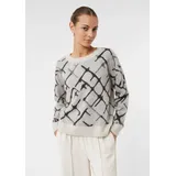 Comma, Strickpullover Beige 42
