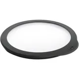 Weis Frischhaltedeckel, Glas-Silikon, Transparent-schwarz